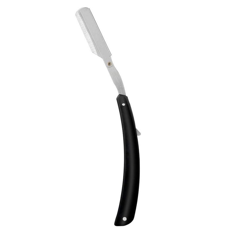 woobles Traditional Shaver Barber Straight Blade Razor Stainless Steel Salon Folding Shaving Hair Cutting Clipper for Men - Image 3